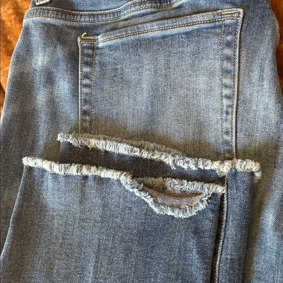Carve Designs Blue Straight Leg Jeans - Picture 6 of 7